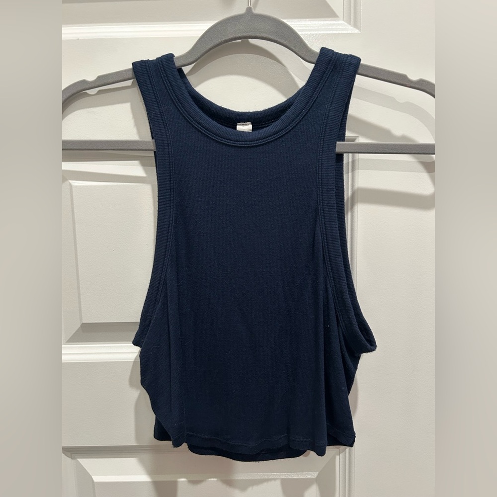Lululemon hold tight cropped tank top